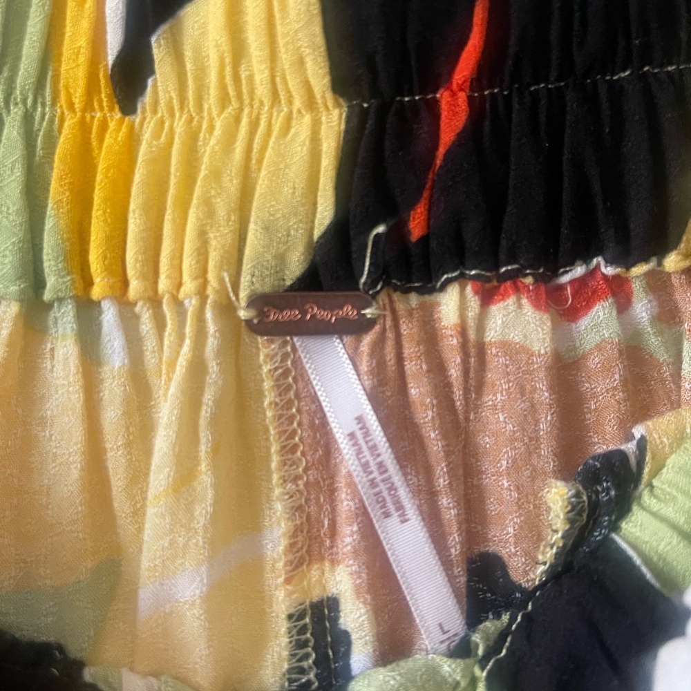 Free People Vibrant Slit-leg, Wide Leg Pants - Picture 7 of 9